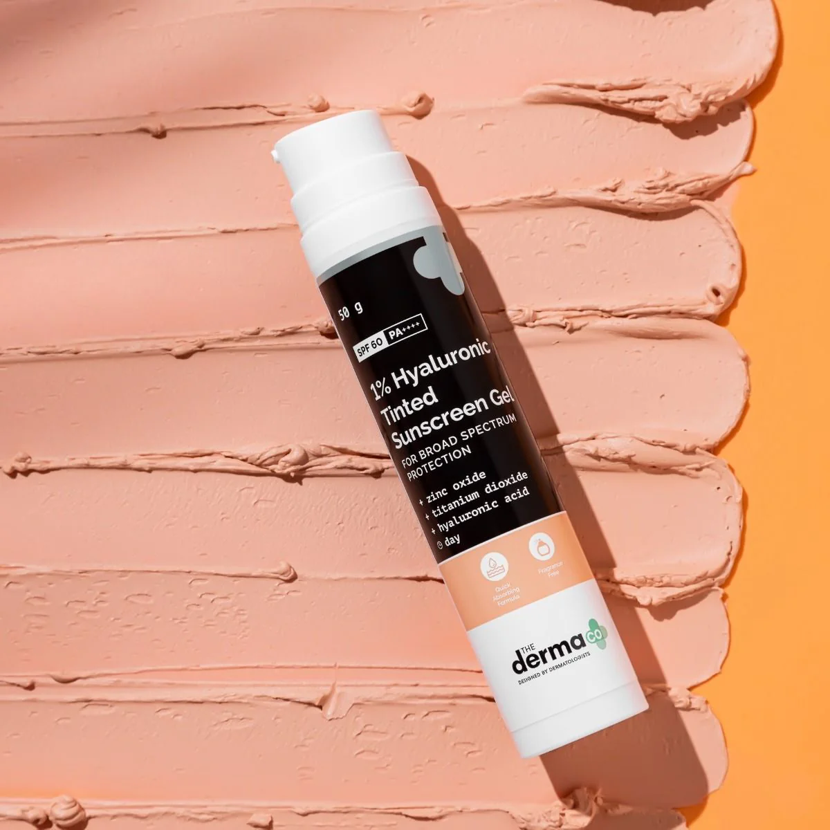 1% Hyaluronic Tinted Sunscreen Gel for Broad Spectrum Protection - 50g - Image 9