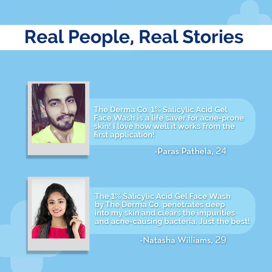 1% Salicylic Acid Gel Face Wash with Salicylic Acid & Witch Hazel - 100ml - Image 7