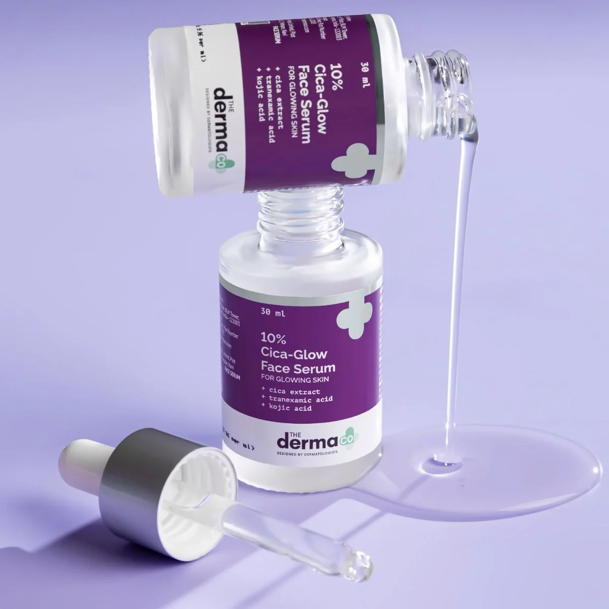 10% Cica-Glow Face Serum with Tranexamic Acid & Kojic Acid - 30ml - Image 6