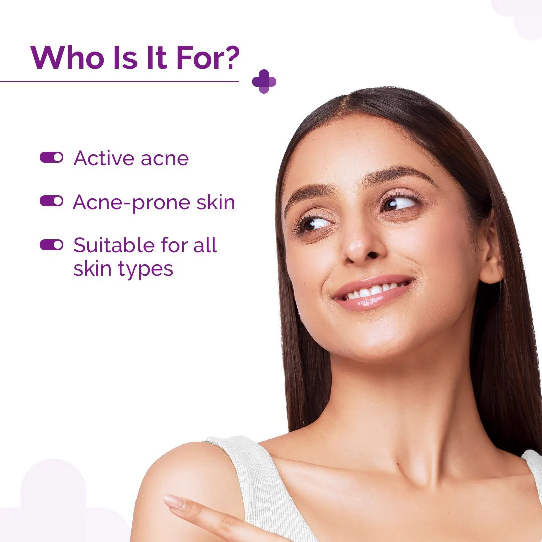 2% Salicylic Acid Face Serum for Active Acne - 30ml - Image 4