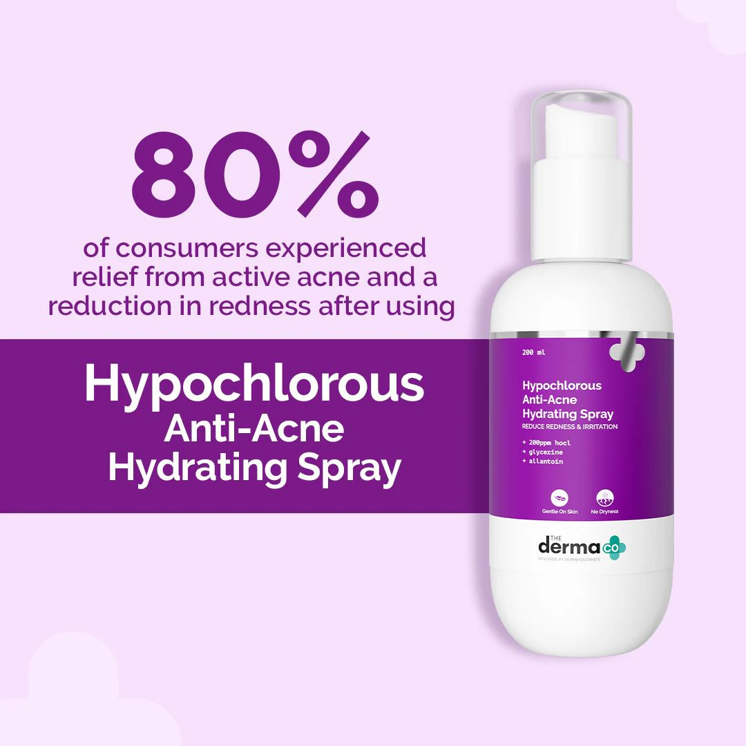 Hypochlorous Anti-Acne Hydrating Spray - 200ml - Image 4