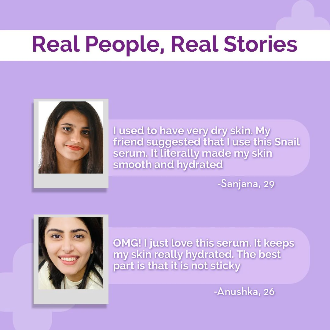 Snail Peptide 96 Hydrating Serum with Snail Mucin & Peptide Complex for Smooth & Moisturized Skin - 80 ml - Image 6